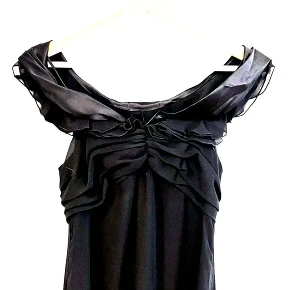 retro black cocktail dress Vintage 50s "Don Loper" Black And Nude Evening Dress Best Fits Size XS  LA  Retro Girl